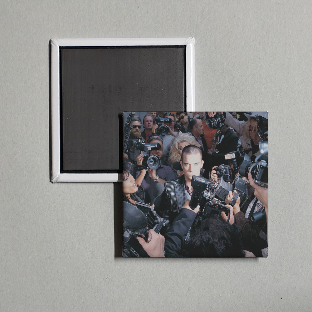 Robbie Williams - Life Thru A Lens Album Cover Fridge Magnet