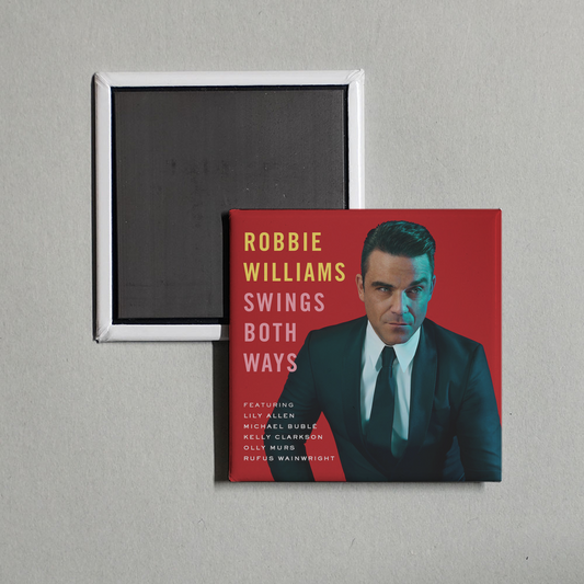 Robbie Williams - Swings Both Ways (Deluxe) Album Cover Fridge Magnet
