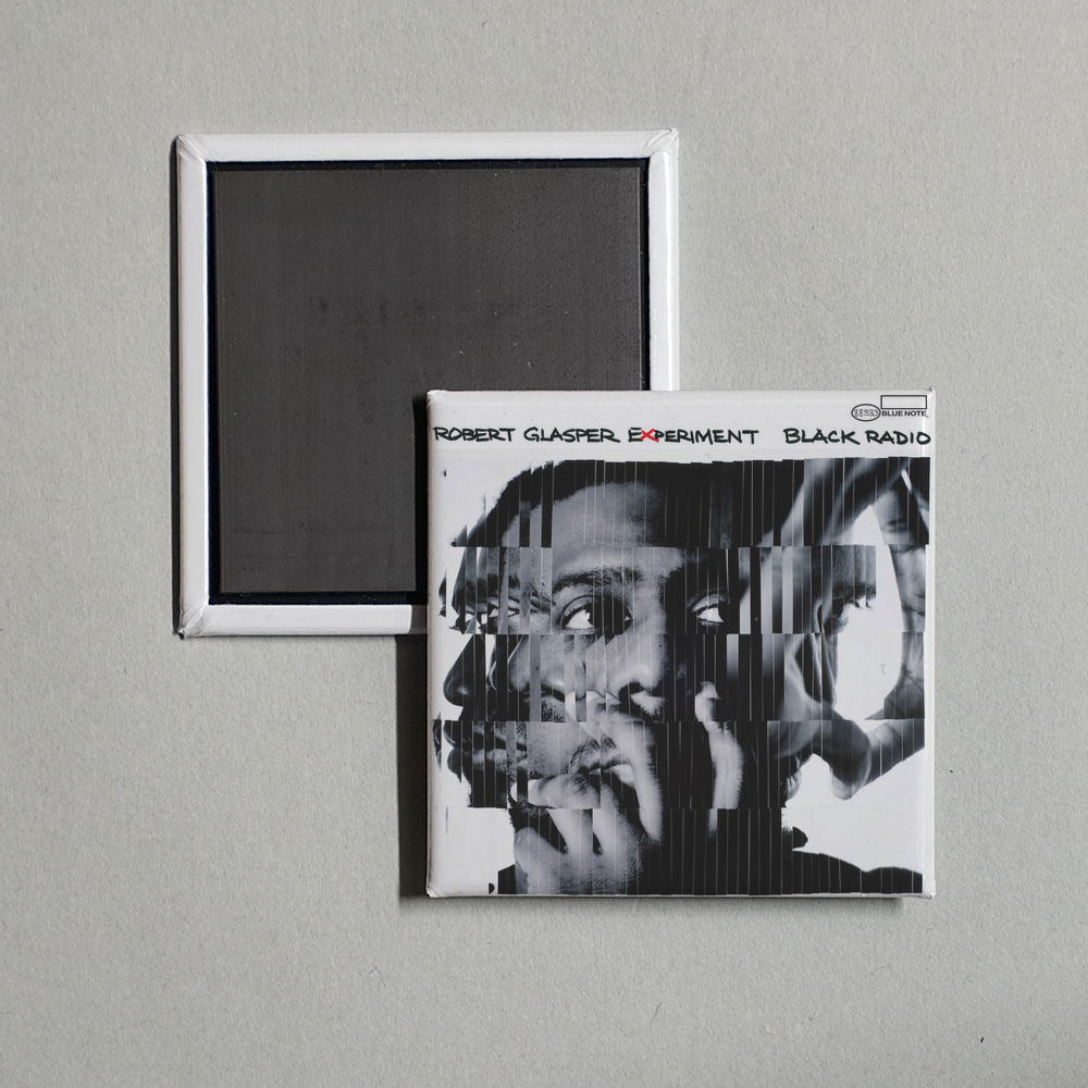 Robert Glasper - Black Radio Album Cover Fridge Magnet