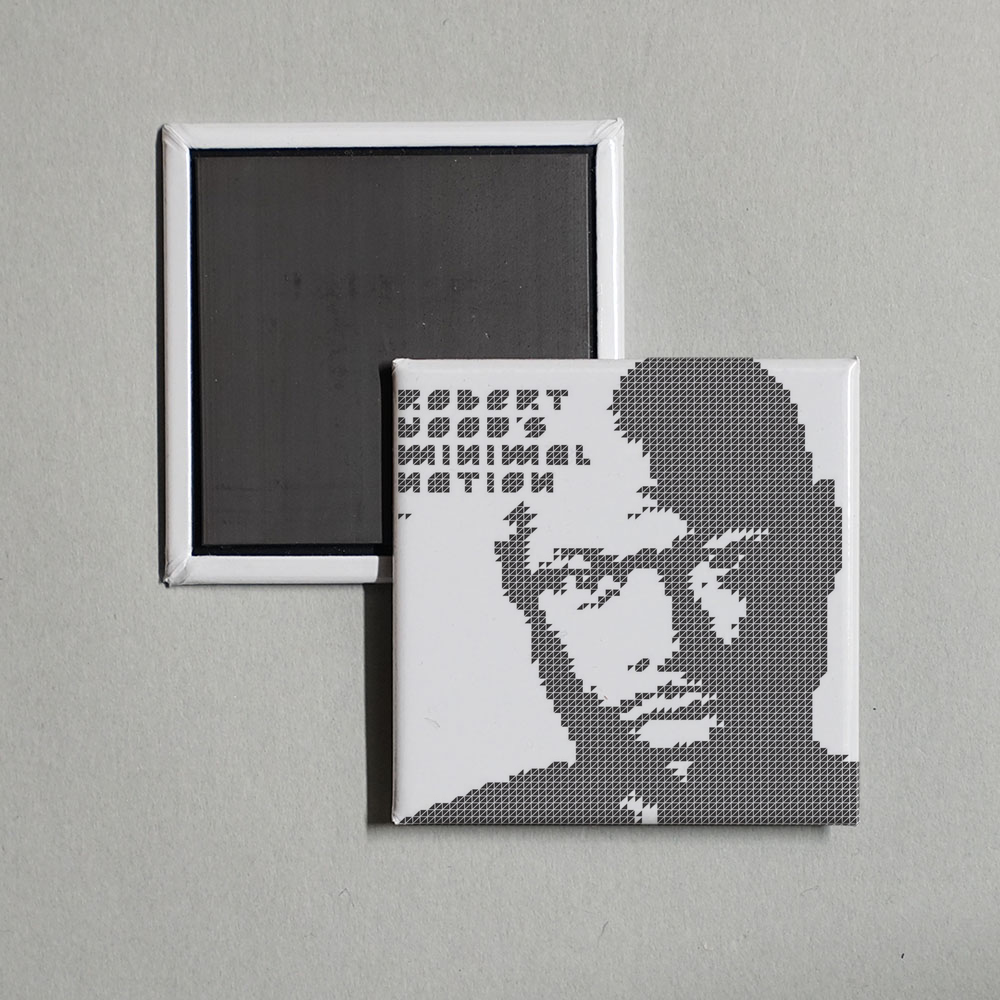 Robert Hood - Minimal Nation Album Cover Fridge Magnet