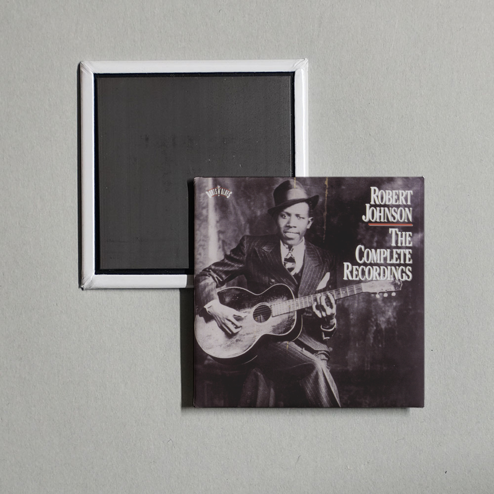 Robert Johnson - The Complete Recordings Album Cover Fridge Magnet
