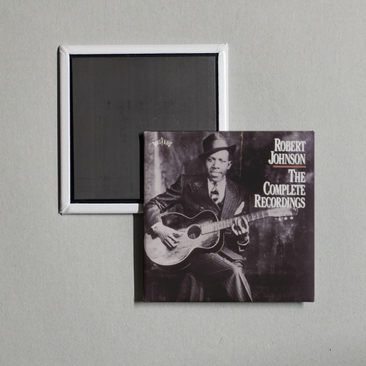 Robert Johnson - The Complete Recordings Album Cover Fridge Magnet