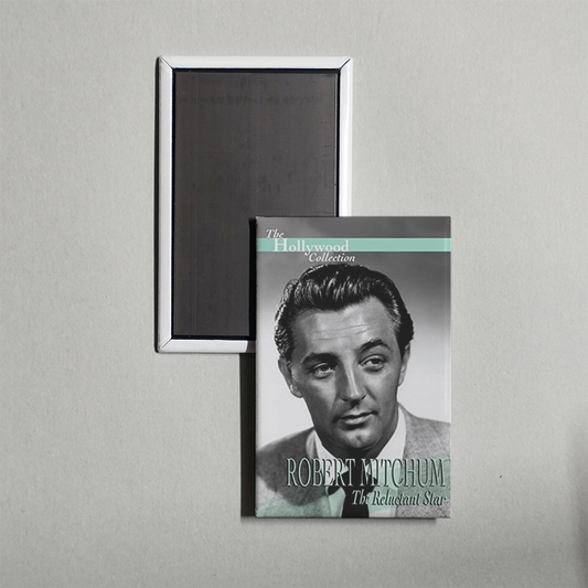 Robert Mitchum The Reluctant Star Mini Movie Fridge Magnet