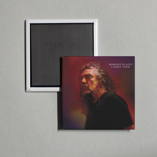 Robert Plant - Carry Fire Album Cover Fridge Magnet