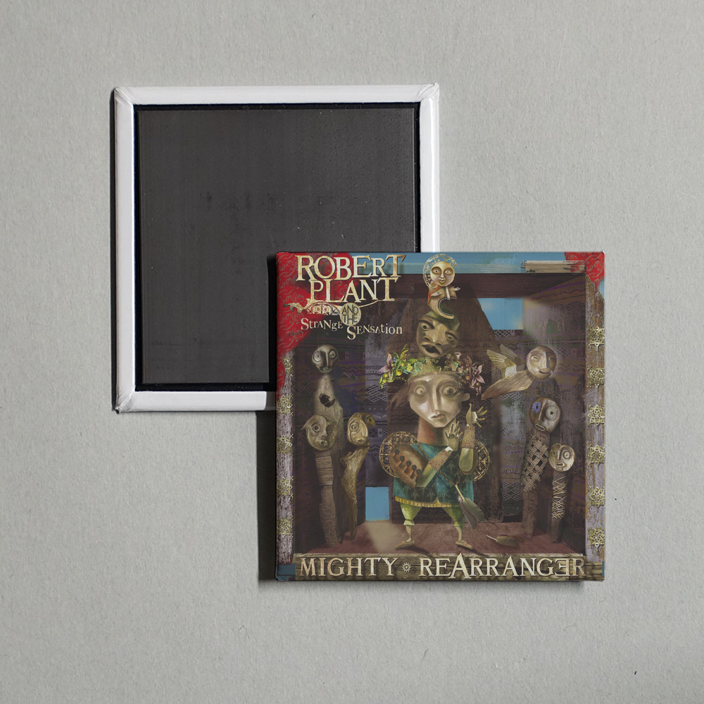 Robert Plant - Mighty Rearranger Album Cover Fridge Magnet