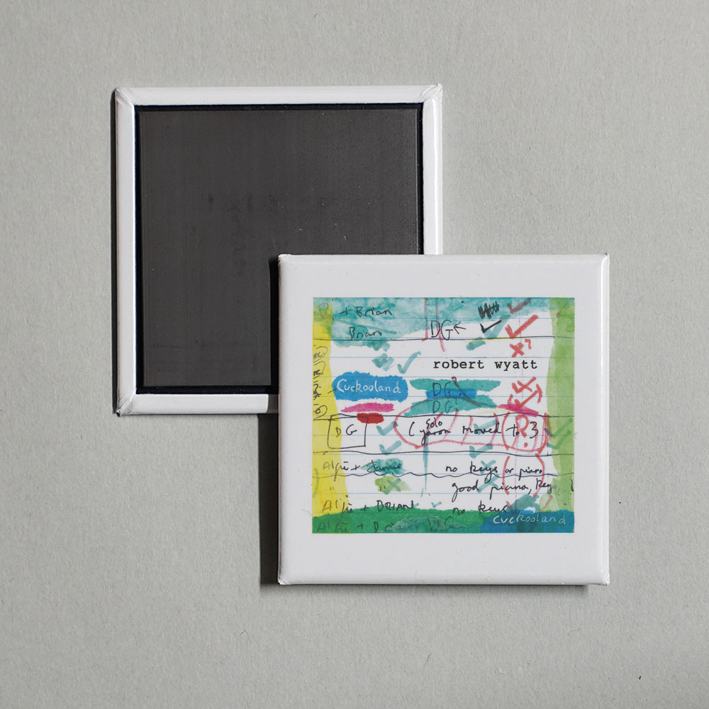 Robert Wyatt - Cuckooland Album Cover Fridge Magnet