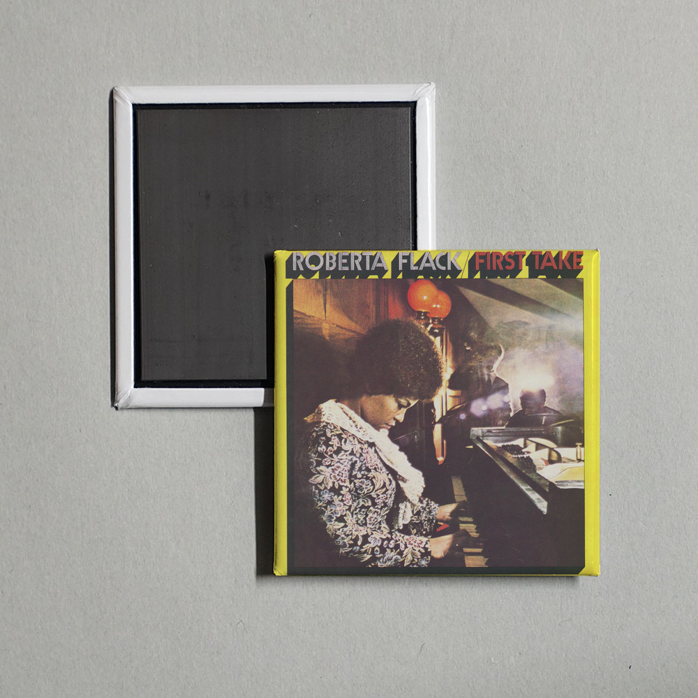 Roberta Flack - First Take Album Cover Fridge Magnet