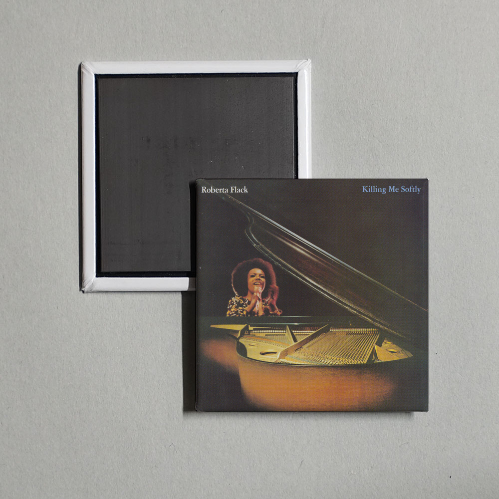 Roberta Flack - Killing Me Softly Album Cover Fridge Magnet
