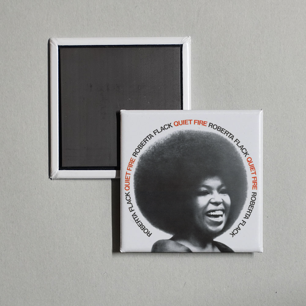 Roberta Flack - Quiet Fire Album Cover Fridge Magnet