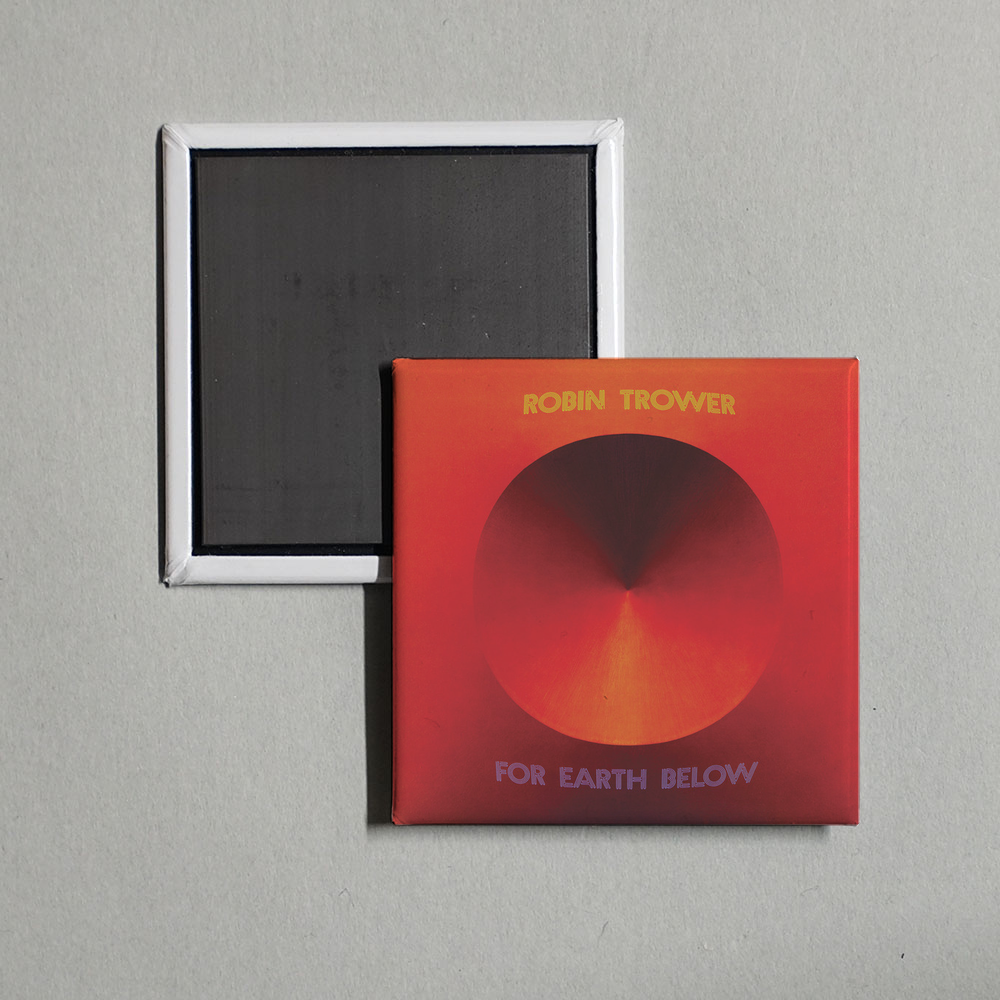 Robin Trower - For Earth Below Album Cover Fridge Magnet
