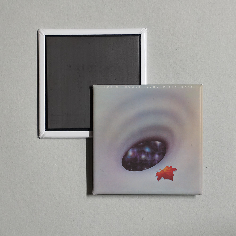 Robin Trower - Long Misty Days Album Cover Fridge Magnet