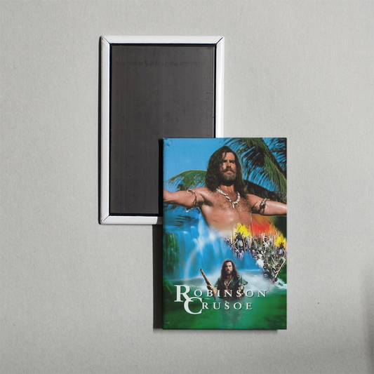 Robinson Crusoe Mini Movie Fridge Magnet