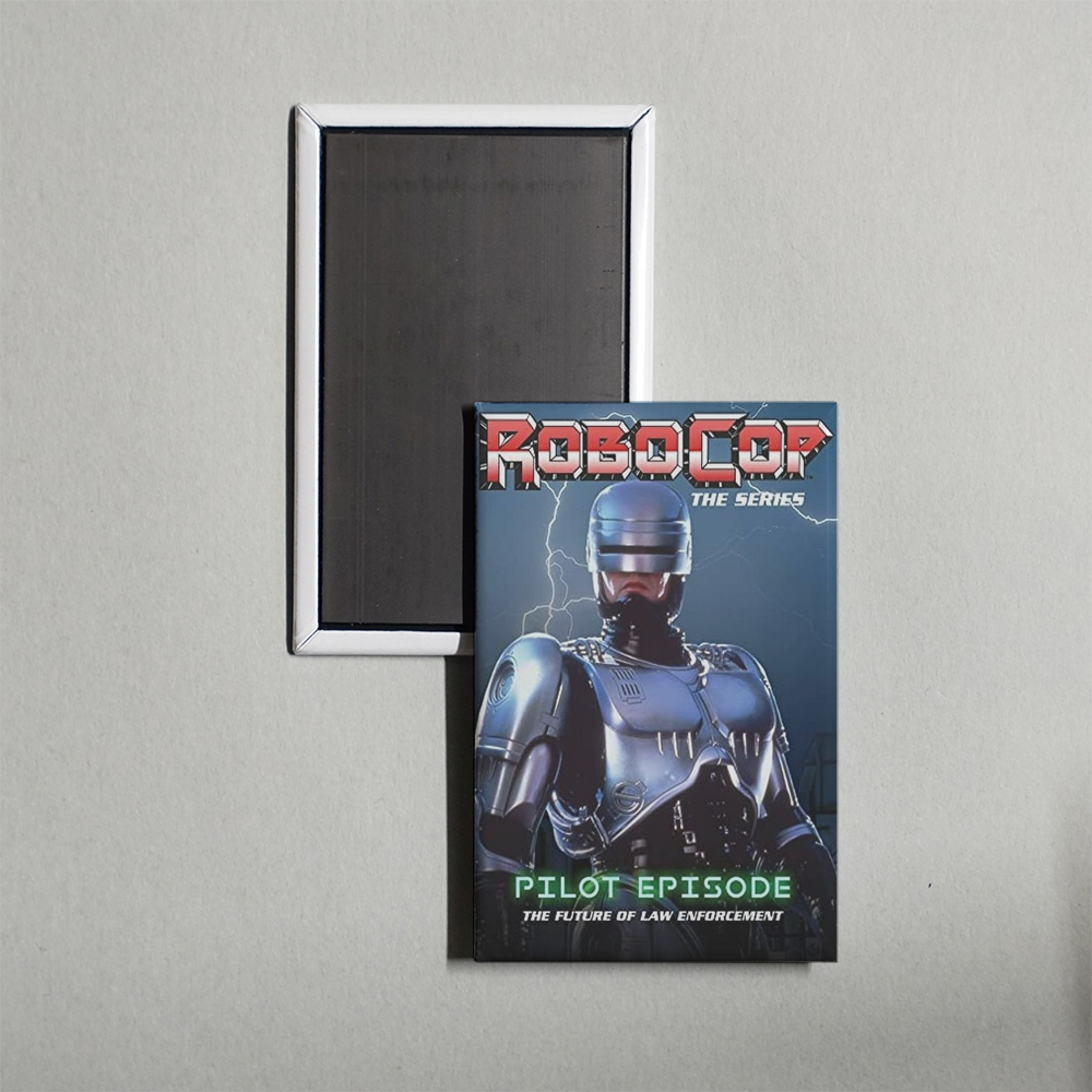 RoboCop The Future of Law Enforcement Mini Movie Fridge Magnet