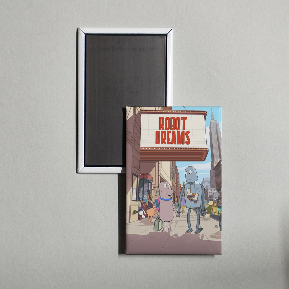 Robot Dreams Mini Movie Fridge Magnet