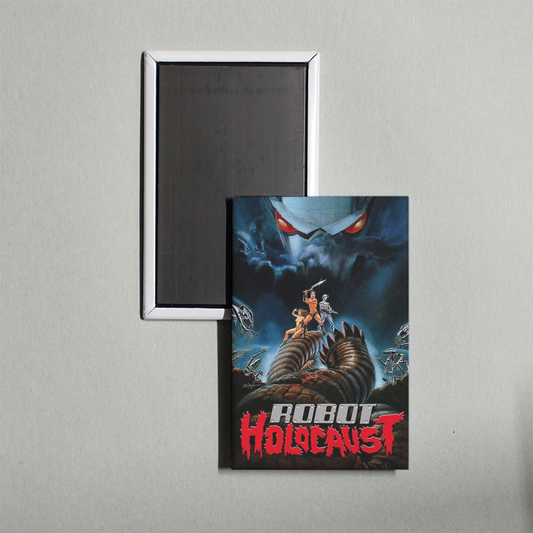 Robot Holocaust Mini Movie Fridge Magnet