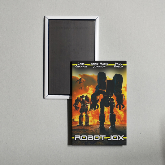 Robot Jox Mini Movie Fridge Magnet