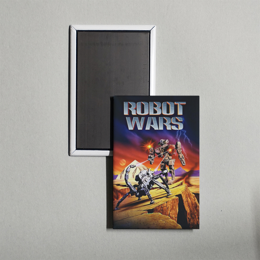 Robot Wars Mini Movie Fridge Magnet