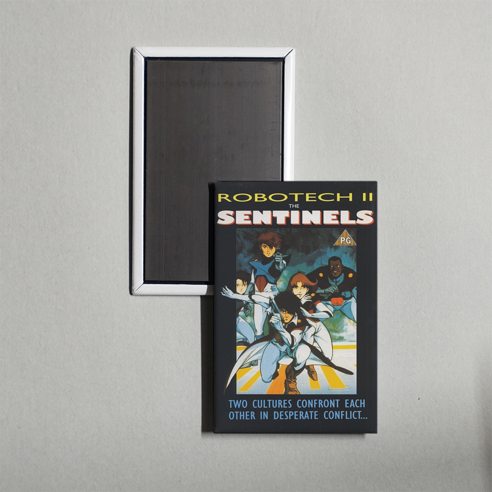 Robotech II The Sentinels TV Show Fridge Magnet