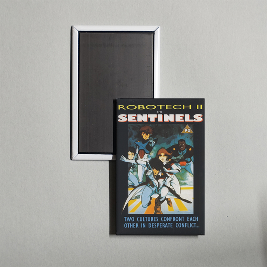 Robotech II The Sentinels TV Show Fridge Magnet