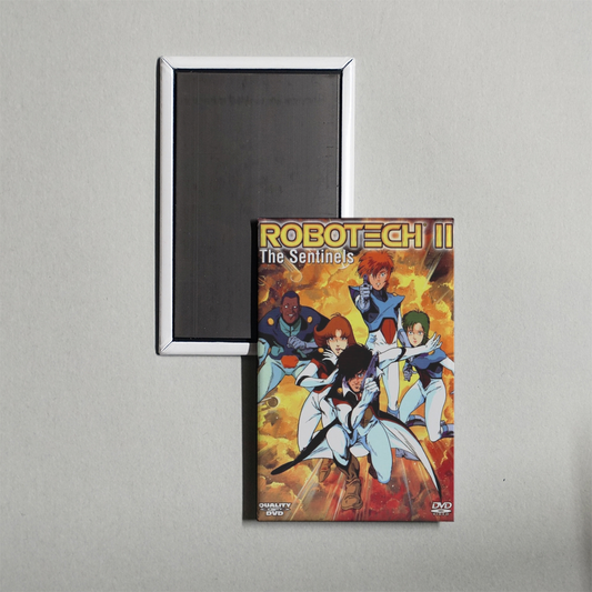 Robotech II The Sentinels Mini Movie Fridge Magnet