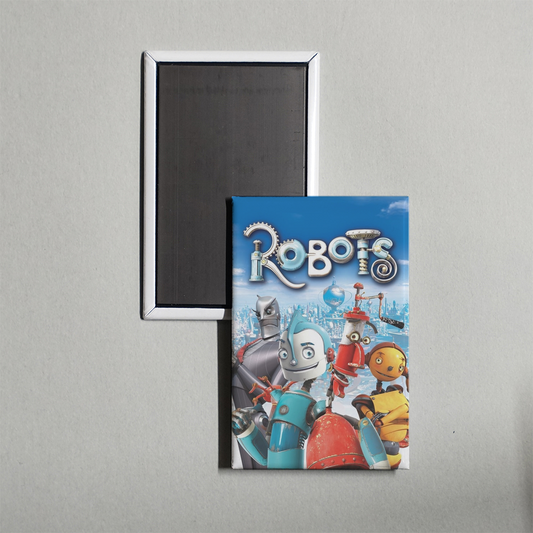 Robots Mini Movie Fridge Magnet