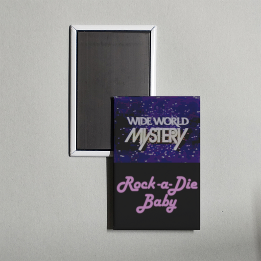 Rock-a-Die Baby Mini Movie Fridge Magnet
