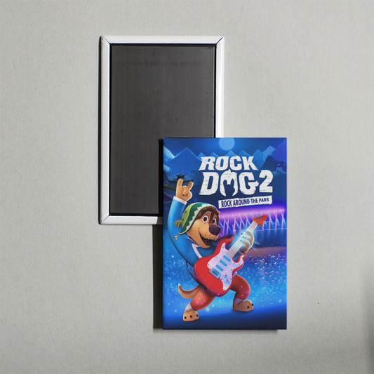 Rock Dog 2 Rock Around the Park Mini Movie Fridge Magnet