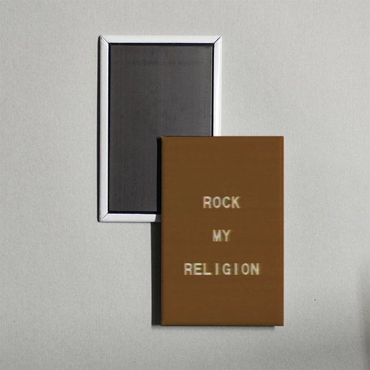 Rock My Religion Mini Movie Fridge Magnet