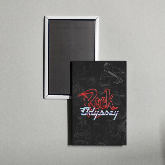 Rock Odyssey Mini Movie Fridge Magnet