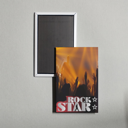 Rock Star TV Show Fridge Magnet