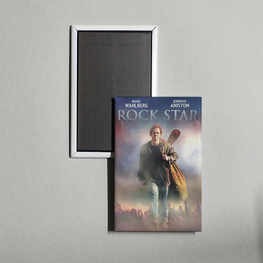 Rock Star Mini Movie Fridge Magnet