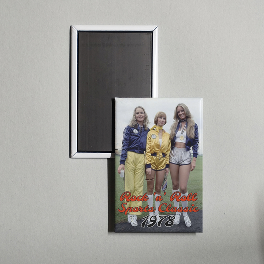 Rock 'n' Roll Sports Classic Mini Movie Fridge Magnet