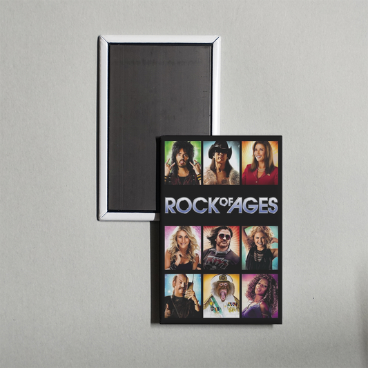 Rock of Ages Mini Movie Fridge Magnet