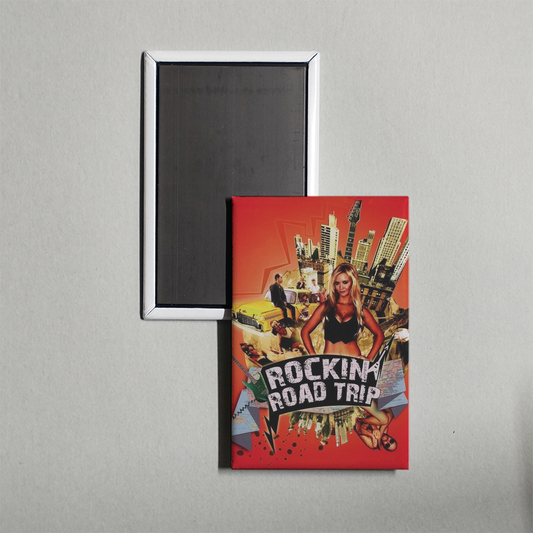 Rockin' Road Trip Mini Movie Fridge Magnet