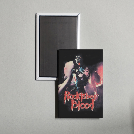 Rocktober Blood Mini Movie Fridge Magnet