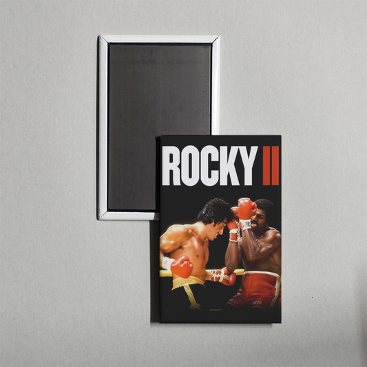 Rocky II Mini Movie Fridge Magnet