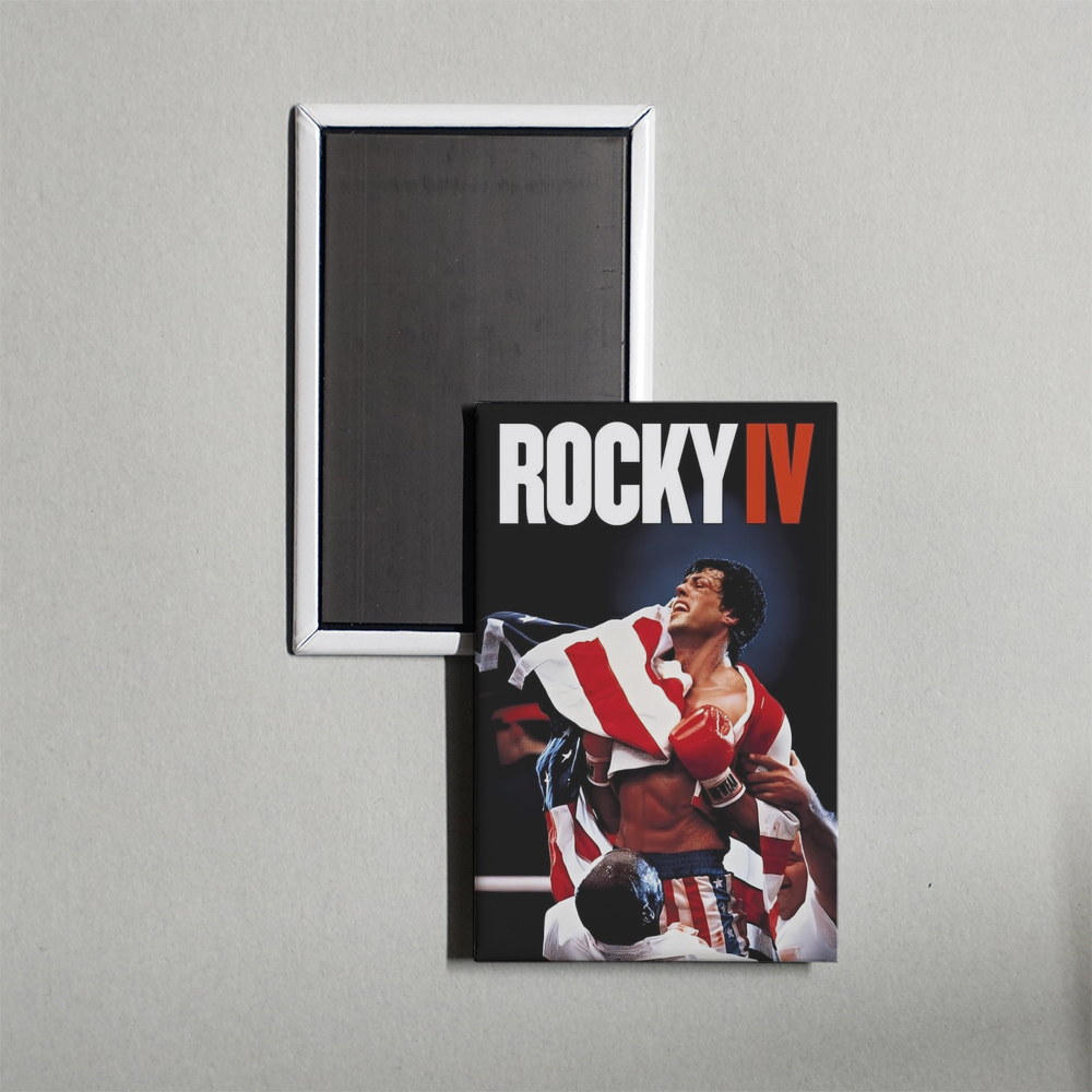 Rocky IV Mini Movie Fridge Magnet