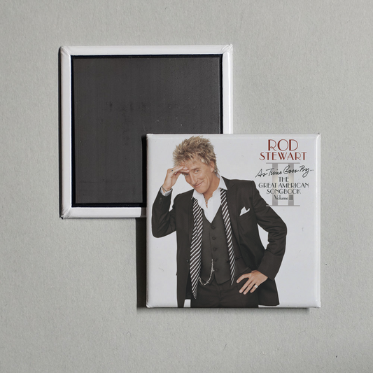 Rod Stewart - As Time Goes By...The Great American Songbook Volume II Album Cover Fridge Magnet