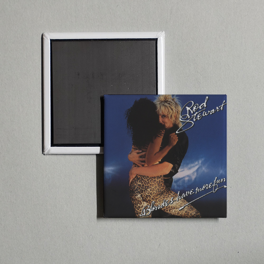 Rod Stewart - Blondes Have More Fun Album Cover Fridge Magnet