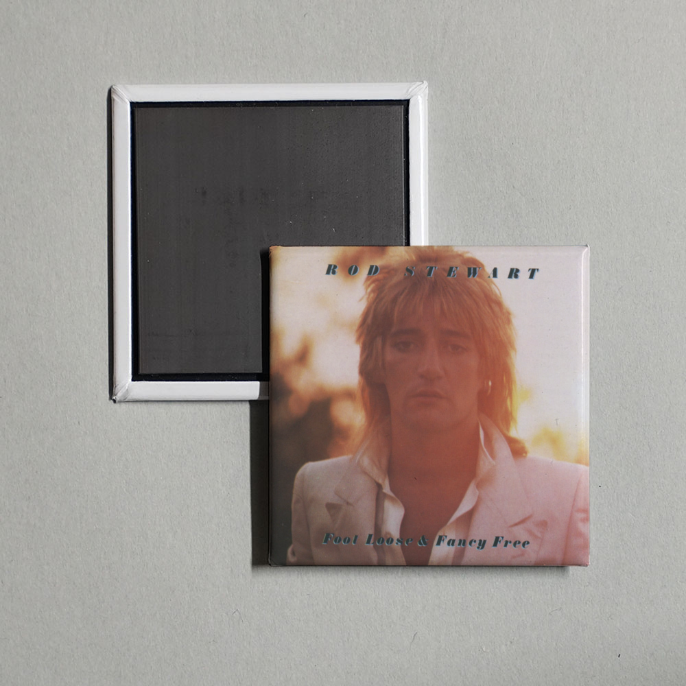 Rod Stewart - Foot Loose & Fancy Free Album Cover Fridge Magnet