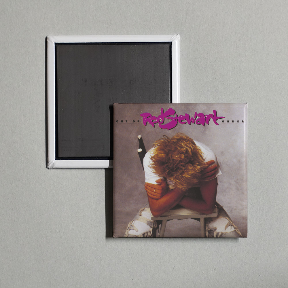 Rod Stewart - Out of Order Album Cover Fridge Magnet