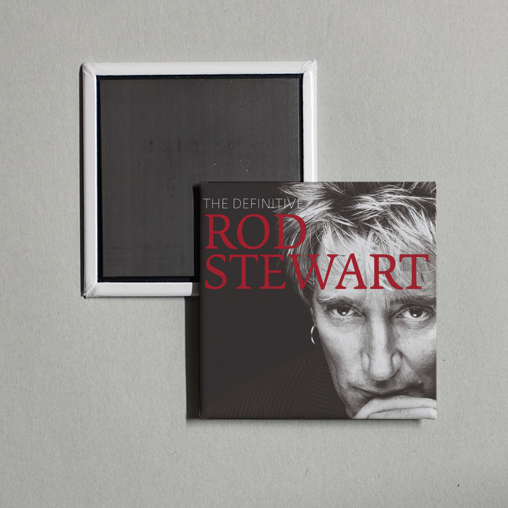Rod Stewart - The Definitive Rod Stewart Album Cover Fridge Magnet