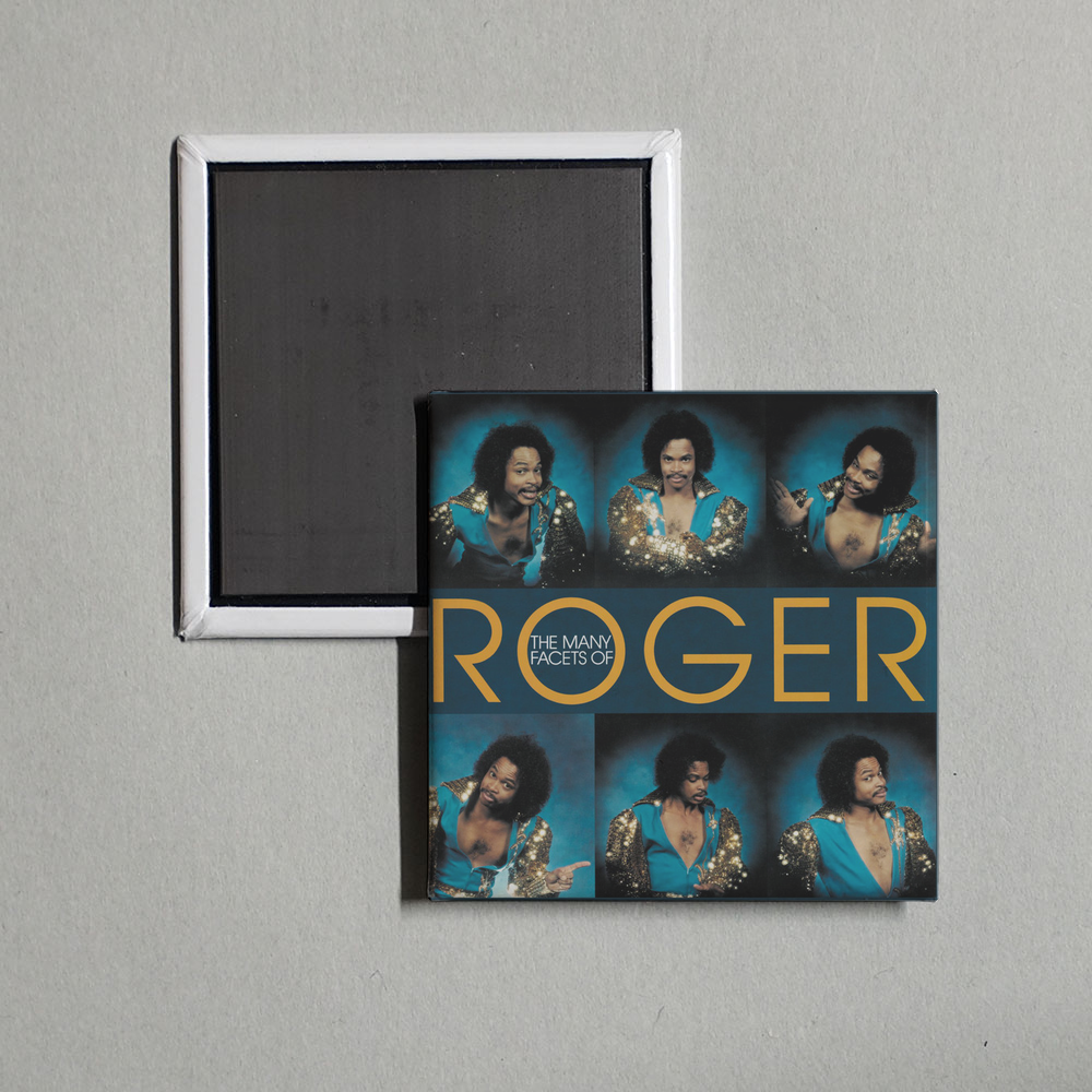 Roger - The Many Facets Of Roger Album Cover Fridge Magnet
