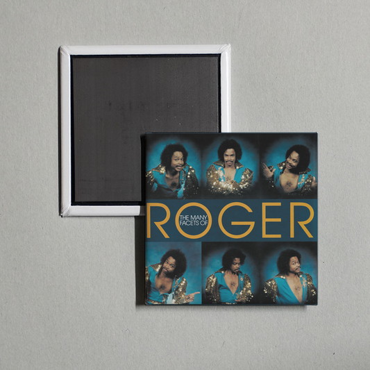 Roger - The Many Facets Of Roger Album Cover Fridge Magnet
