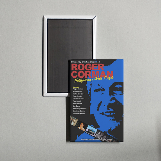 Roger Corman Hollywood's Wild Angel Mini Movie Fridge Magnet
