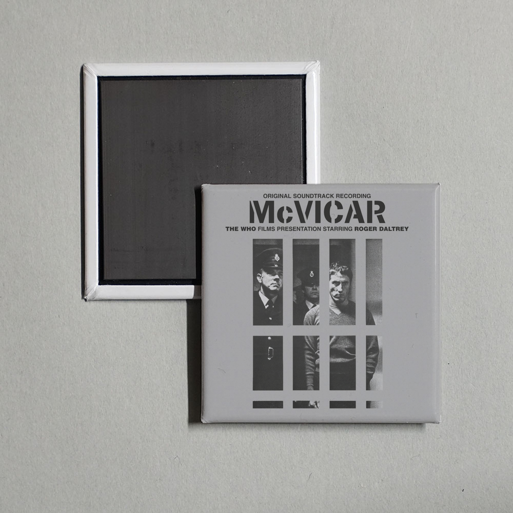 Roger Daltrey - McVicar (Original Motion Picture Soundtrack) Album Cover Fridge Magnet