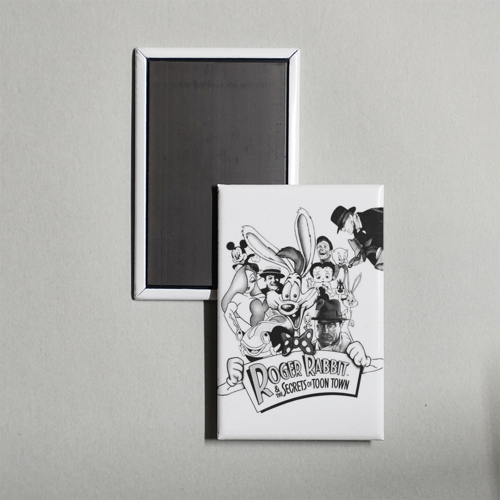 Roger Rabbit and the Secrets of Toon Town Mini Movie Fridge Magnet