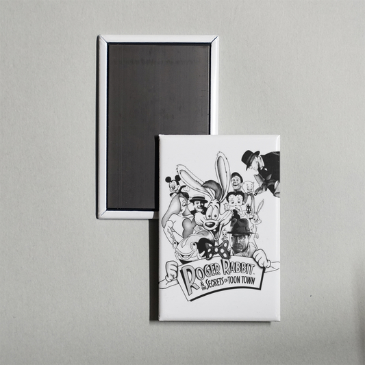 Roger Rabbit and the Secrets of Toon Town Mini Movie Fridge Magnet
