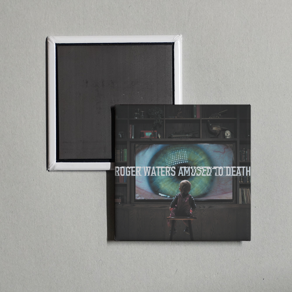 Roger Waters - Amused to Death Album Cover Fridge Magnet