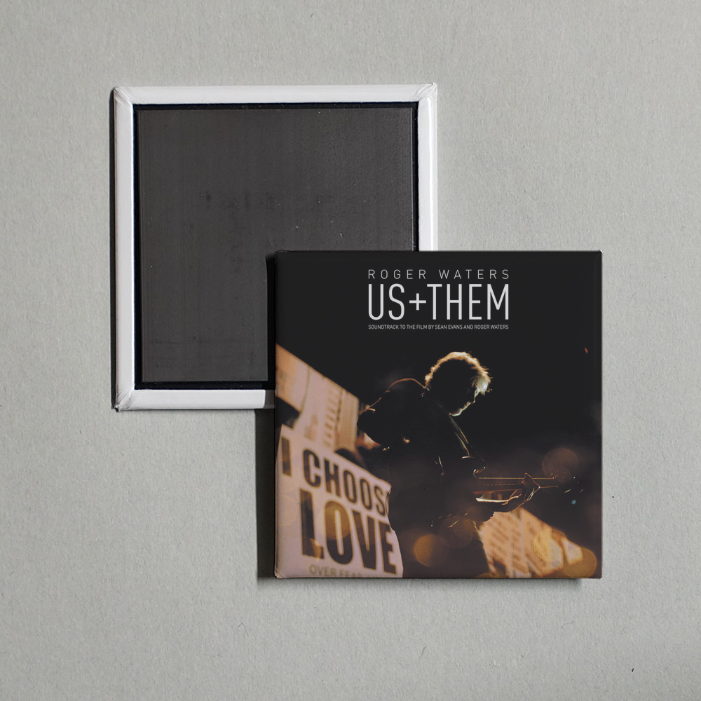 Roger Waters - Us + Them Album Cover Fridge Magnet
